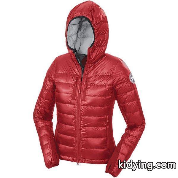 カナダグース レディース ダウンジャケット アウター Hybridge Lite Hooded Down Jacket Red/Black :od2-cdg3400-rd:フェルマート fermart 3号店 - 通販ショッピング-0