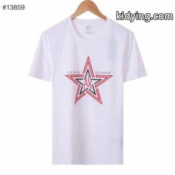 2020年春夏の必需品 半袖Tシャツ 多色可選 コーデにアクセントをプラスアルマーニ ARMANI_アルマーニ ARMANI_ブランド コピー 激安(日本最大級)-1