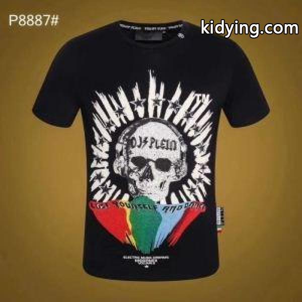 フィリッププレイン 今すぐ買えちゃう!新着 PHILIPP PLEIN 2019年春夏シーズンに登場 Tシャツ/ティーシャツ 2色可選_フィリッププレイン PHILIPP PLEIN_ブランド コピー 激安(日本最大級)-0