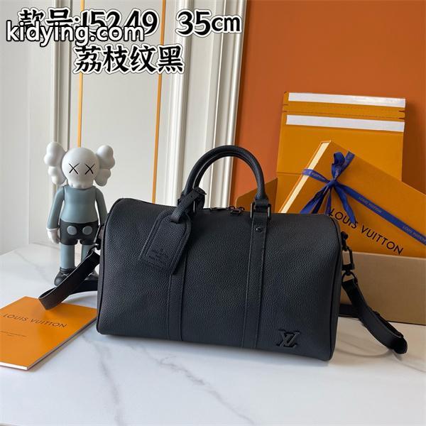 LOUIS VUITTON コピー バッグ キーポル 35cm モノグラム エピ ブラック ルイヴィトン-0