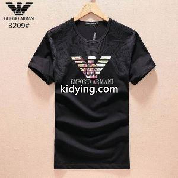 お買得 2018春夏新作 超激得2018アルマーニ ARMANI Tシャツ\半袖3色可選_アルマーニ ARMANI_ブランド コピー 激安(日本最大級)-1