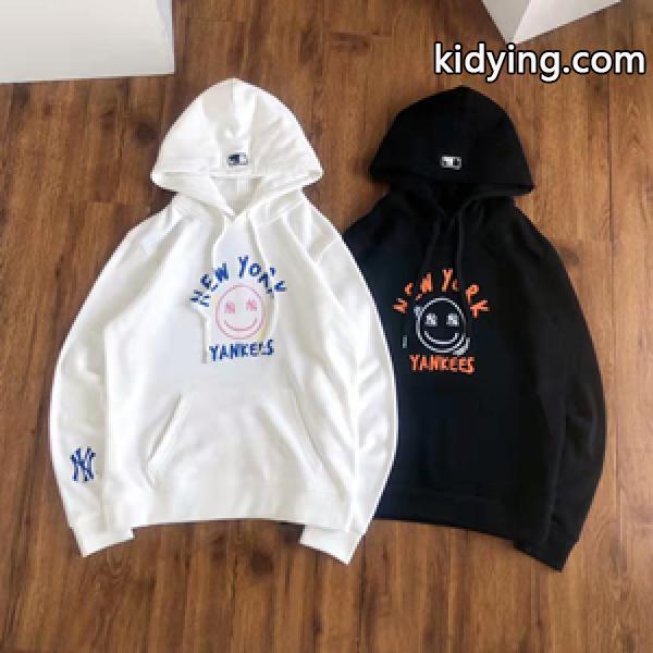 すぐ売り切れ! MLB Korea エムエルビー偽物パーカー リラックス感ある着こなし 韓国風のストリート 男女兼用-0
