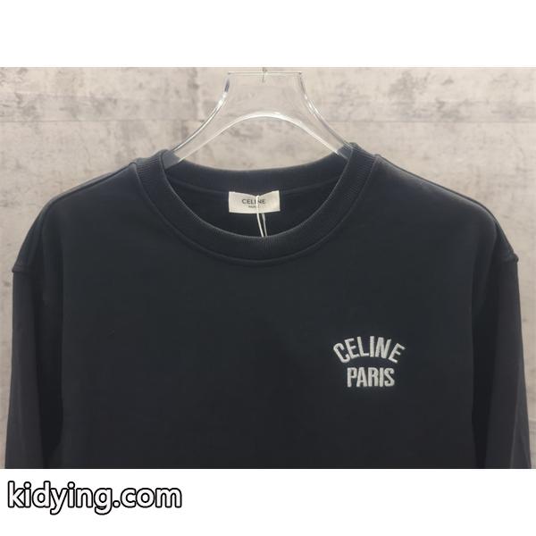 2025秋冬 CELINE PARIS ロゴ クラシック スウェット 洗練デザイン セリーヌ コピー-3
