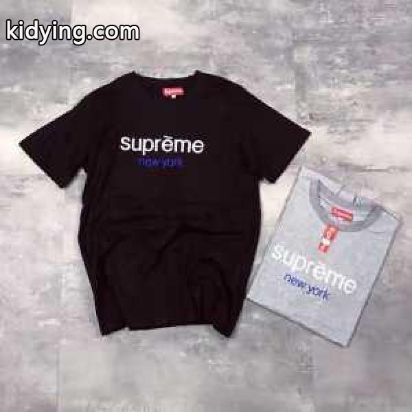 耐久性のある 2017春夏 半袖Tシャツ 人気 ランキング Supreme x new york  2色可選_半袖Tシャツ_メンズファッション_スーパーコピーブランド激安通販 専門店-0