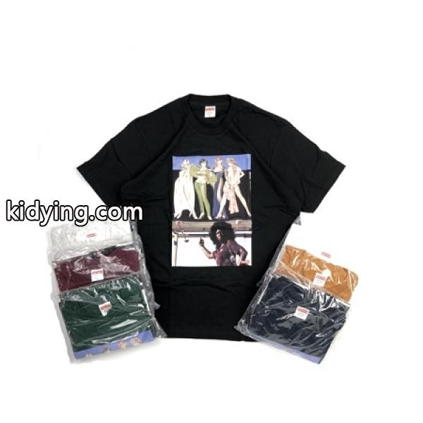 シュプリーム SUPREME 半袖Tシャツ 3色可選 トップスからチラ見える安心 春夏新作2021流行り シュプリーム SUPREME コピー 激安-0