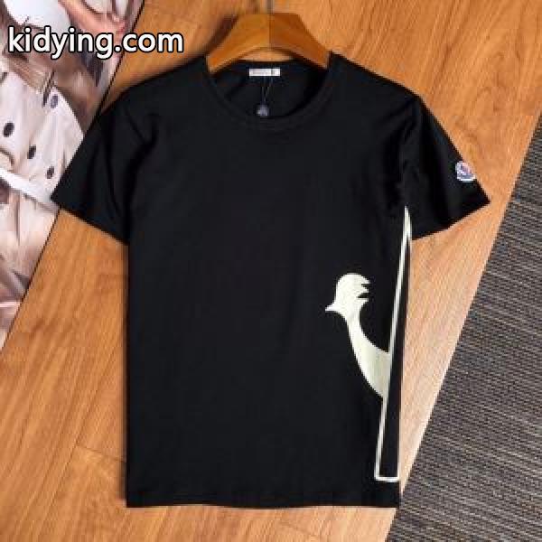 2色可選 価格も嬉しいアイテム 半袖Tシャツ 手頃価格でカブり知らず モンクレール MONCLER_半袖Tシャツ_メンズファッション_スーパーコピーブランド激安通販 専門店-0