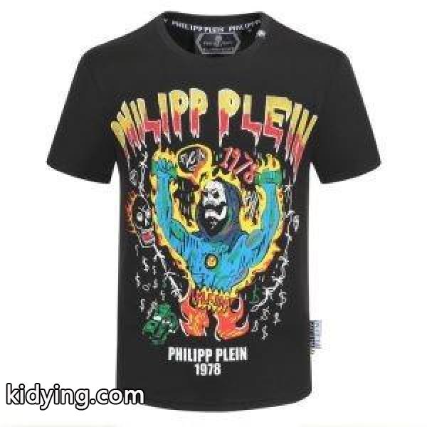 上品にもカジュアルにも 2色可選 半袖Tシャツ 心躍る春夏ファッション フィリッププレイン PHILIPP PLEIN_フィリッププレイン PHILIPP PLEIN_ブランド コピー 激安(日本最大級)-0