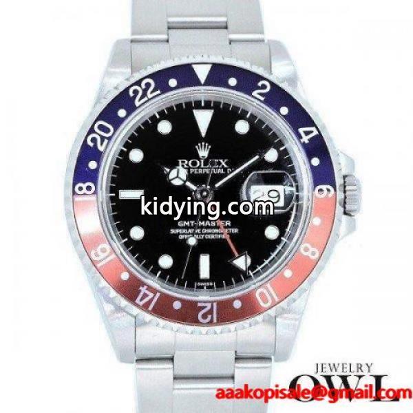 ロレックス ROLEX GMTマスター 16700 A番 ペプシ　ギャランティー 中古 メンズ 腕時計 :rx-4:ジュエリーオウル - 通販ショッピング-0