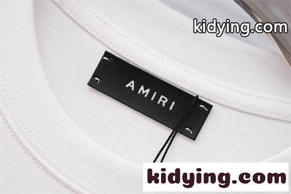 アートタイポ 大判プリント 2026新作 海外トレンド AMIRI アミリ コピー 半袖Tシャツ 主役級アイテム 人気モデル-6