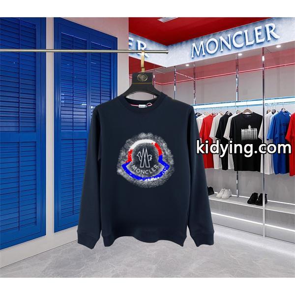 トレンド感 ホワイト スウェット 2026新作 おすすめ MONCLER モンクレール コピー-2
