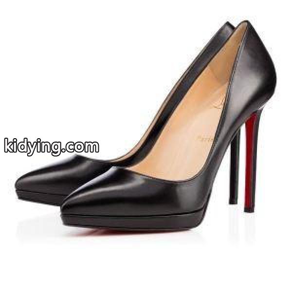 大特価！ルブタンピガールプラットハイヒールパンプスブラック Louboutin Pigalle Plato 120mm-0