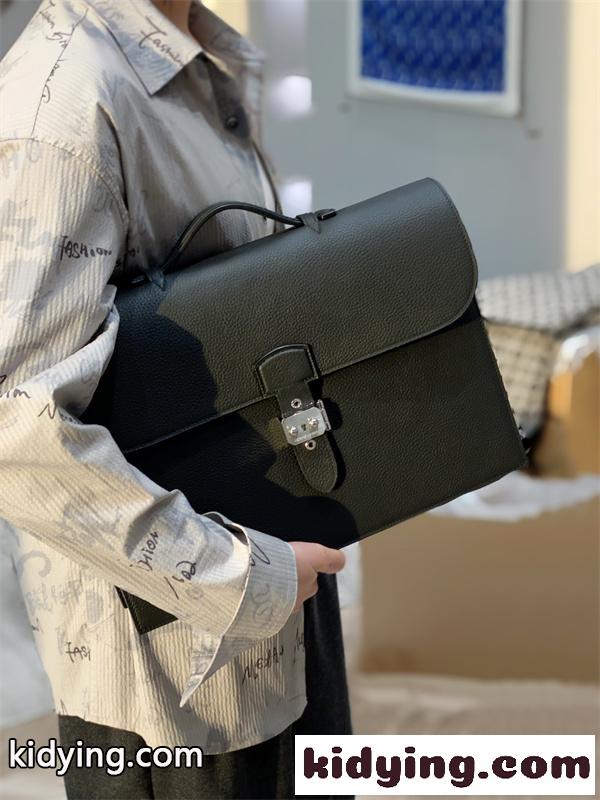 超人気☆Hermès エルメスビジネスバッグスーパーコピーメンズ向け ケリーブリーフケース-2