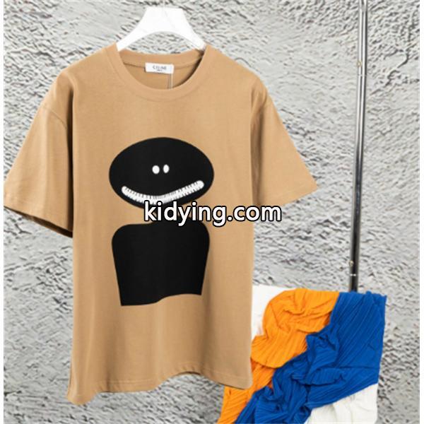 春夏 ファッション 人気 セリーヌ 2色可選 半袖Tシャツ_ブランド コピー 激安(日本最大級)-0