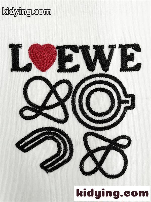 話題沸騰 LOEWE ロエベ コピー 半袖Tシャツ 洒落 トレンド カジュアル 2026新作-5