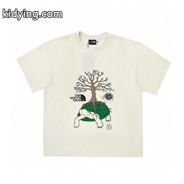 THE NORTH FACE x Online Ceramicsノースフェイスtシャツコピークルーネック半袖Tシャツ-0