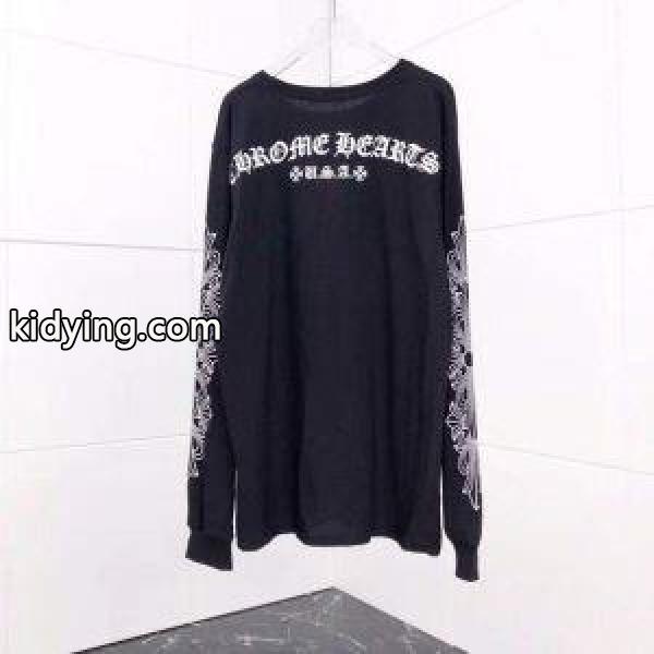 シックスタイリングに挑戦 長袖 /ロンT 2色可選 お洒落さんは取り入れてる クロムハーツ CHROME HEARTS_クロムハーツ CHROME HEARTS_ブランド コピー 激安(日本最大級)-0