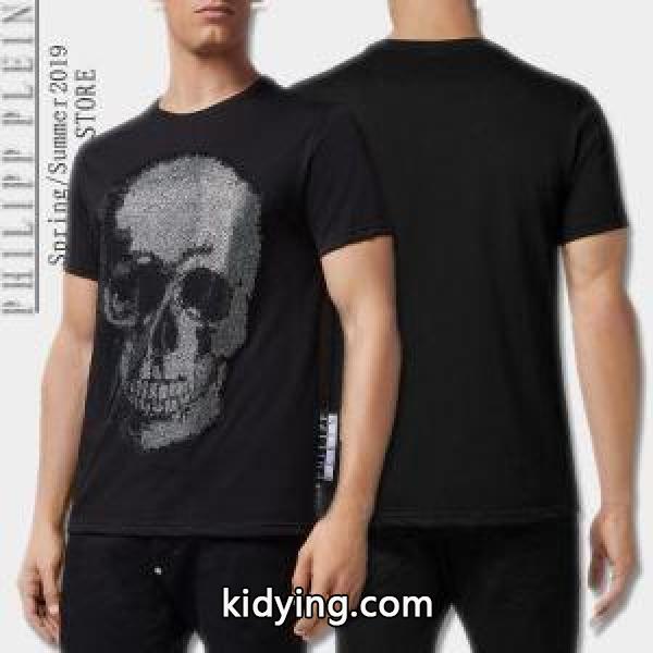 着心地のいいサイズ感 フィリッププレイン PHILIPP PLEIN 2019夏絶対見逃せない人気 半袖Tシャツ_フィリッププレイン PHILIPP PLEIN_ブランド コピー 激安(日本最大級)-0