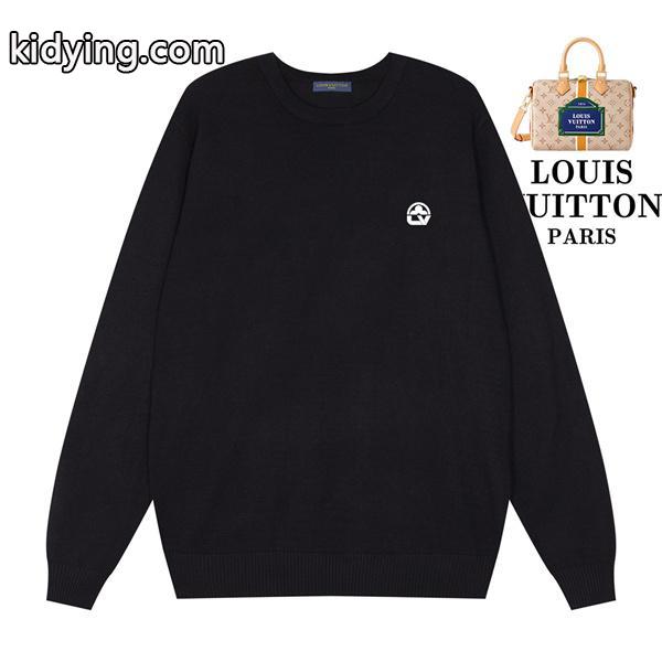 新作入荷!ロゴ刺繍 LOUIS VUITTON ルイヴィトン スーパーコピー ニット ホワイト 上品 快適-1