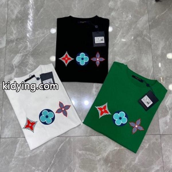 ルイ ヴィトン LOUIS VUITTON 夏の王道ブランド！ 半袖Tシャツ 3色可選 お洒落なアイテム_ルイ ヴィトン LOUIS VUITTON_ブランド コピー 激安(日本最大級)-0