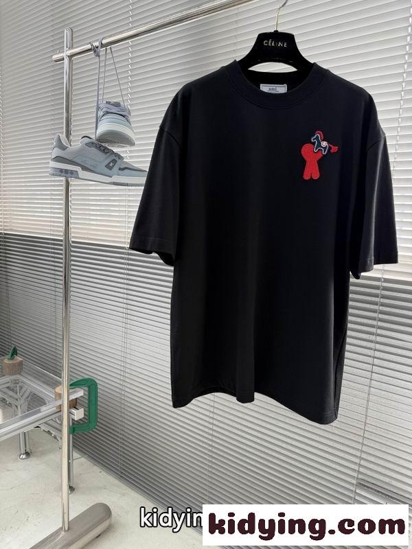 AMI PARIS アミ パリス tシャツスーパーコピー 【数量限定】2026新作 綿100% 夏でも快適 半袖-2