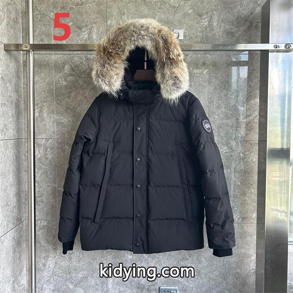 ダウンジャケット ブラック 人気モデル 即完売必至 Canada Goose カナダグース 偽物-4