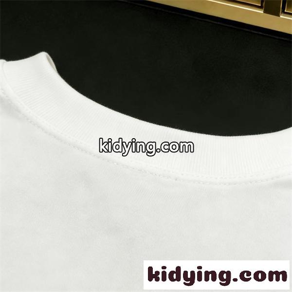 ベアグラフィック ラインアート 着映え 主役級 好評モデル BURBERRY バーバリー コピー 半袖Tシャツ デイリー活躍-5