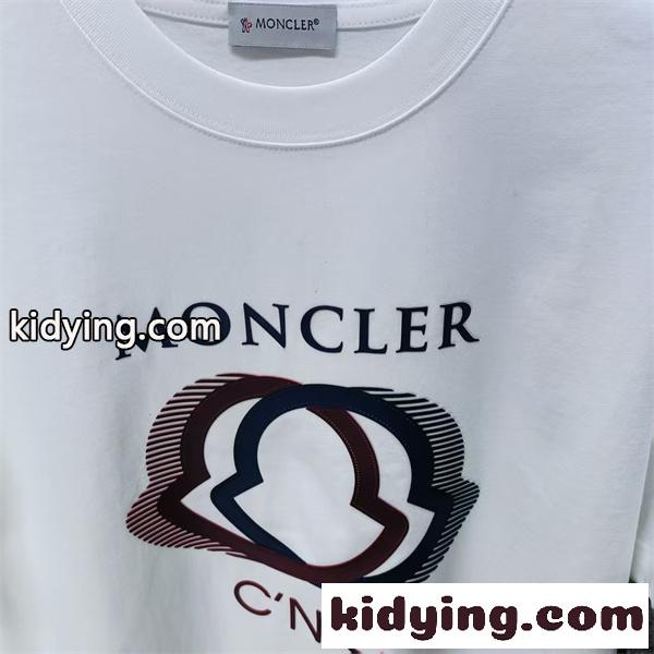 アイコンモチーフ ロゴグラフィック スタイリッシュ MONCLER モンクレール コピー 半袖Tシャツ 注目作-3