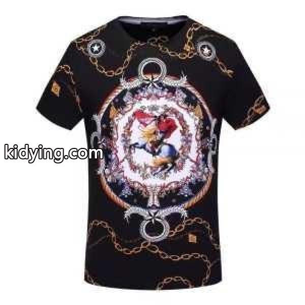 ヴェルサーチ VERSACE 半袖Tシャツ 2017春夏 ファション性の高い 3色可選_ヴェルサーチ VERSACE_ブランド コピー 激安(日本最大級)-0