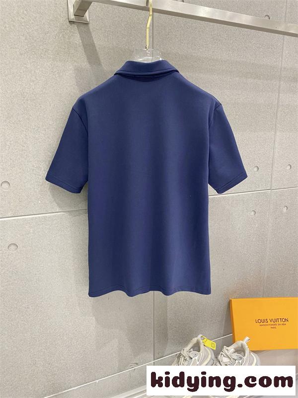 2026ss春夏 ☆☆ルイヴィトンセットアップコピー LOUIS VUITTONコットン100% 半袖Tシャツ&ショーツ カジュアル-3