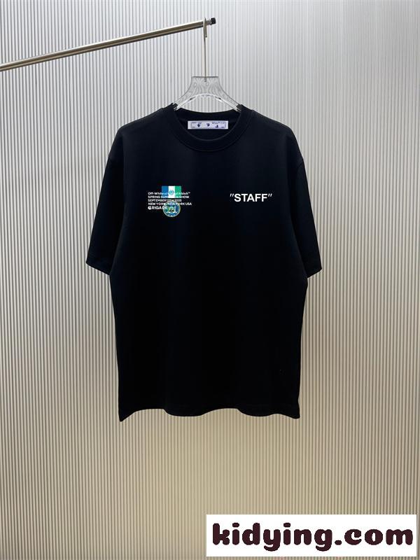 半袖Tシャツ 個性デザイン Off-White オフホワイト コピー ゆったり カジュアル 夏トップス-1