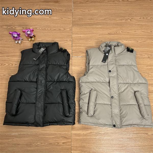 STONE ISLAND ストーンアイランド コピー 話題沸騰 2025秋冬 トレンド  ダウンベスト ブラック-0