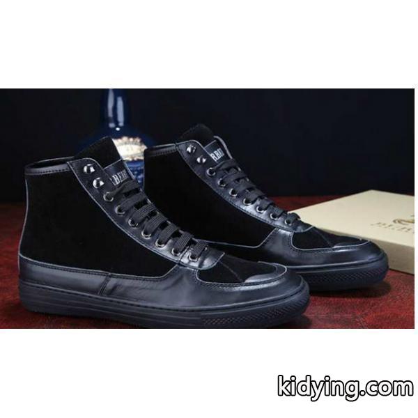 格安!絶好なチャンス 2015 BURBERRY バーバリー ハイカットスニーカー 軽量で疲れにくい_スニーカー、靴_メンズファッション_スーパーコピーブランド激安通販 専門店-0