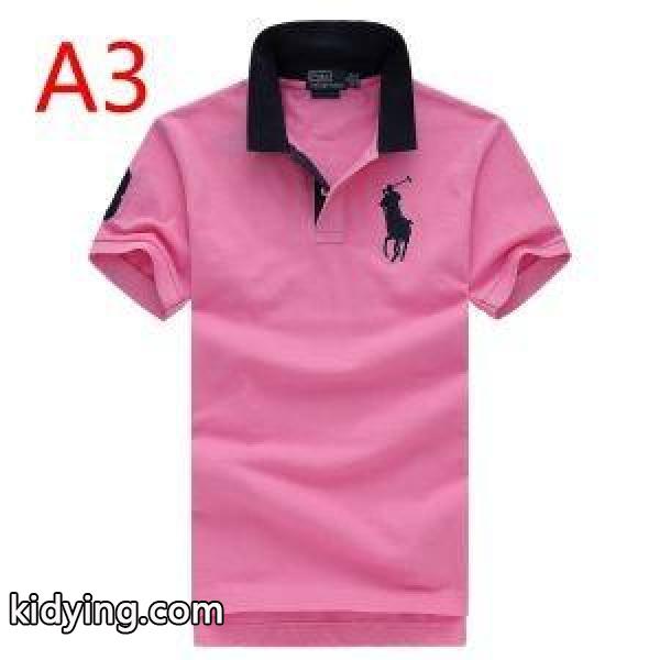 最高品質ポロラルフローレンコピー激安Polo Ralph Laurenビジネス用メンズ半袖ポロtシャツ最安値セール-2
