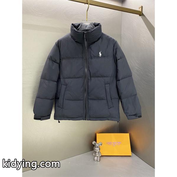 Polo Ralph Lauren ポロ ラルフローレン コピー ダウンジャケット冬 アウター スタンドカラー シンプル-3