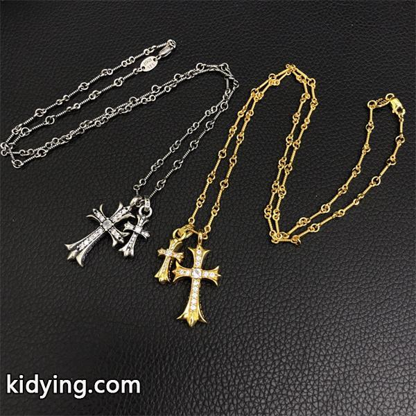 クロムハーツ SV925 ペーパーチェーン ネックレスチェーン CHROME HEARTS ユニセックス ハグオール - 通販ショッピング-0
