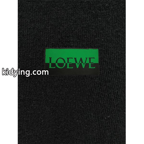 期間限定 ブラック LOEWE ロエベ コピー ニット カラーロゴ 実用性抜群 売れ筋-3