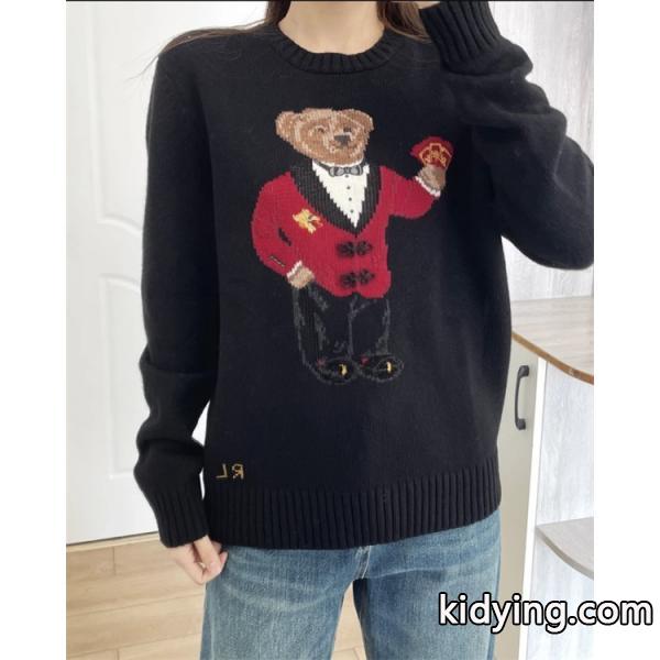 Polo Ralph Lauren ポロ ラルフローレン コピー ニット セーター トップス 秋冬 カジュアル 可愛い-4