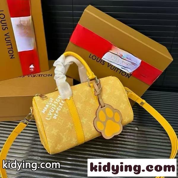 2026新作 LOUIS VUITTON ルイヴィトン 激安 モノグラム ミニボストンバッグ ショルダーバッグ 2WAY ハンドバッグ チャーム付き-4