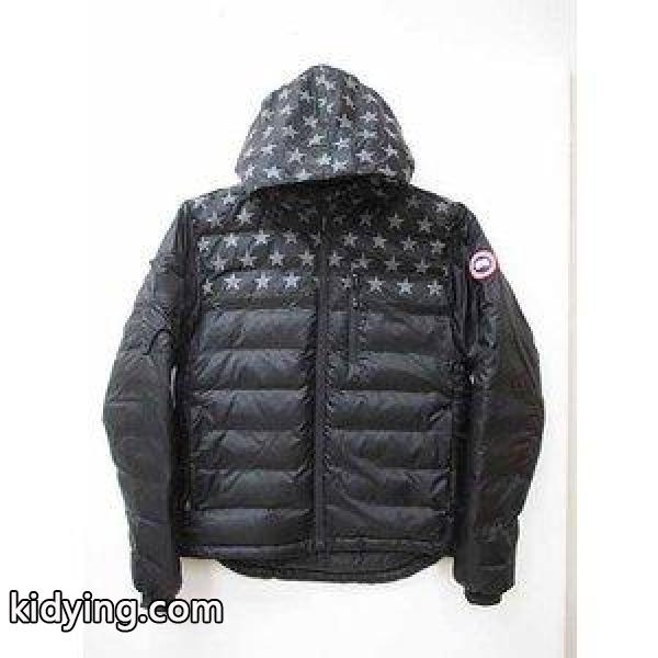カナダグース CANADA GOOSE ×Ron Herman CRAWFORD HOODY 七里ヶ浜限定 ダウンジャケット 黒 販売 通販-0