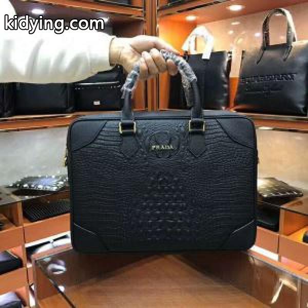 ハンドバッグ プラダ PRADA 強い魅力を感じる一枚 2018春夏新作_プラダ メンズバッグ_バッグ メンズ_スーパーコピーブランド激安通販 専門店-0