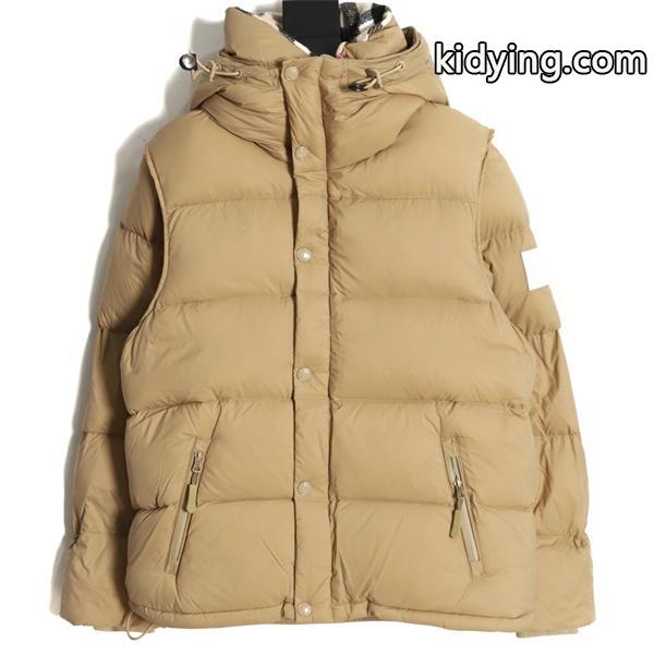カーキ 人気定番 軽暖ふっくら ダウンベスト BURBERRY バーバリー スーパーコピー ダウンジャケット-0