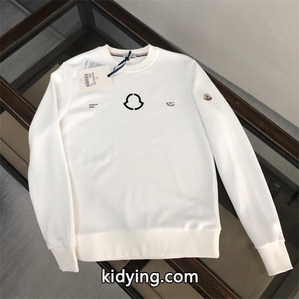 快適な着心地 モンクレールコピースウェット メンズ MONCLER ロゴプリント パーカー-0