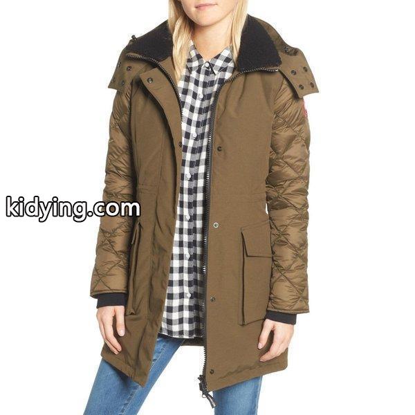 カナダグース レディース ダウンジャケット アウター Elwin Power Fill Down Jacket Military Green :dp3-5397157-114173:フェルマート エフ fermart ef - 通販ショッピング-0