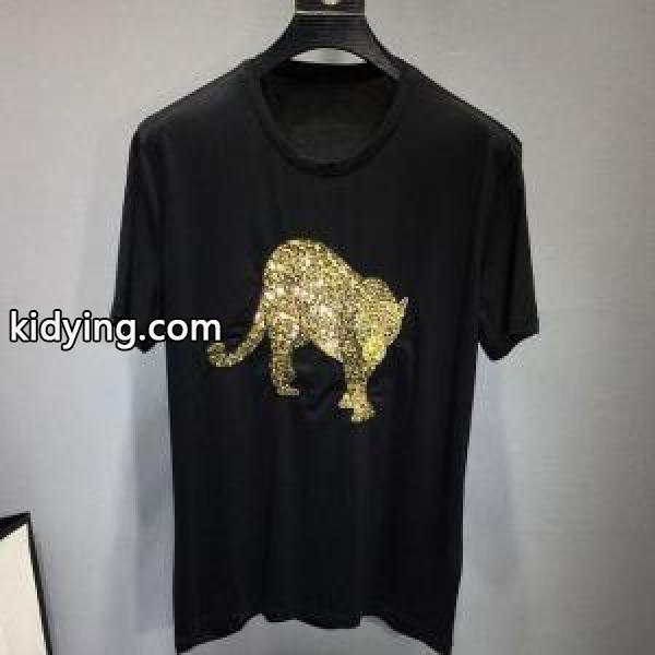 人気セール高品質オリジナルオシャレかわいいtシャツお勧めアイテムブラックVERSACEヴェルサーチ スーパー コピー-0