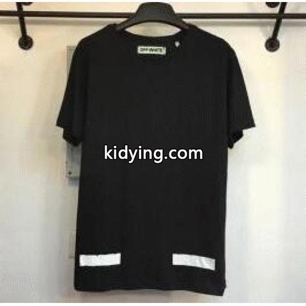 春夏新作のOff-White、オフホワイト Tシャツ コピーの優しい肌触りの黒、白、レッド3色選択可能のボーイ半袖 Tシャツ_Off-White オフホワイト_ブランド コピー 激安(日本最大級)-0