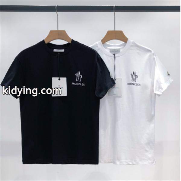 半袖Tシャツ カジュアルにも着こなせる 2色可選 モンクレール春夏の必需品 MONCLER コーデにアクセントをプラス_モンクレール MONCLER_ブランド コピー 激安(日本最大級)-0