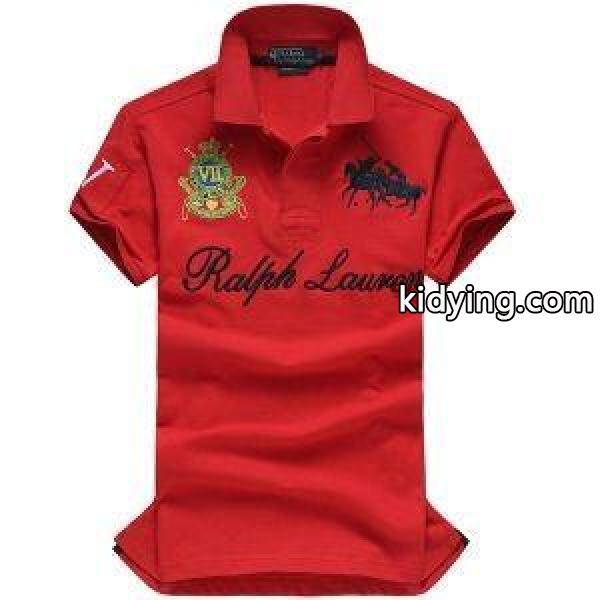ポロ ラルフローレンPolo Ralph LaurenＴシャツメンズビジネス用ポロ半袖トップスコピー-1