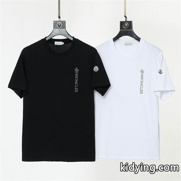 MONCLER モンクレール Tシャツコピー春夏新作 半袖 UネックTシャツ 丸首 通販ショッピング-0