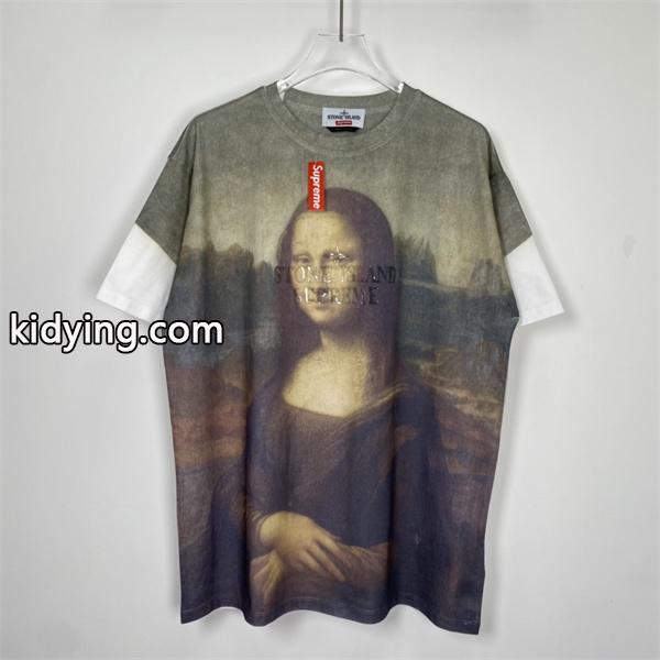SUPREME 22SS STONE ISLAND S/S TOPファション新品 さわやか夏スタイル新品 シュプリーム_半袖Tシャツ_メンズファッション_スーパーコピーブランド激安通販 専門店-1