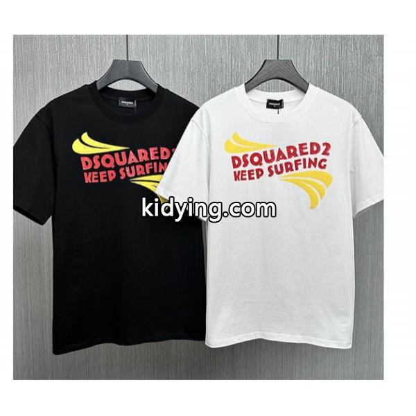 コスパ最強新作におすすめ 2色可選 ディースクエアード DSQUARED2 春夏トレンド先取り Tシャツ/ティーシャツ_ディースクエアード DSQUARED2_ブランド コピー 激安(日本最大級)-0